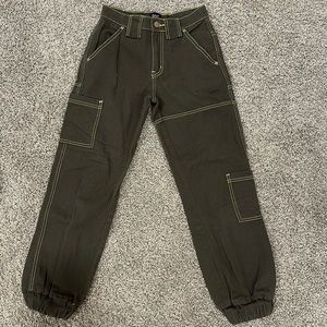 BDG Urban Outfitters Green Cargo Joggers